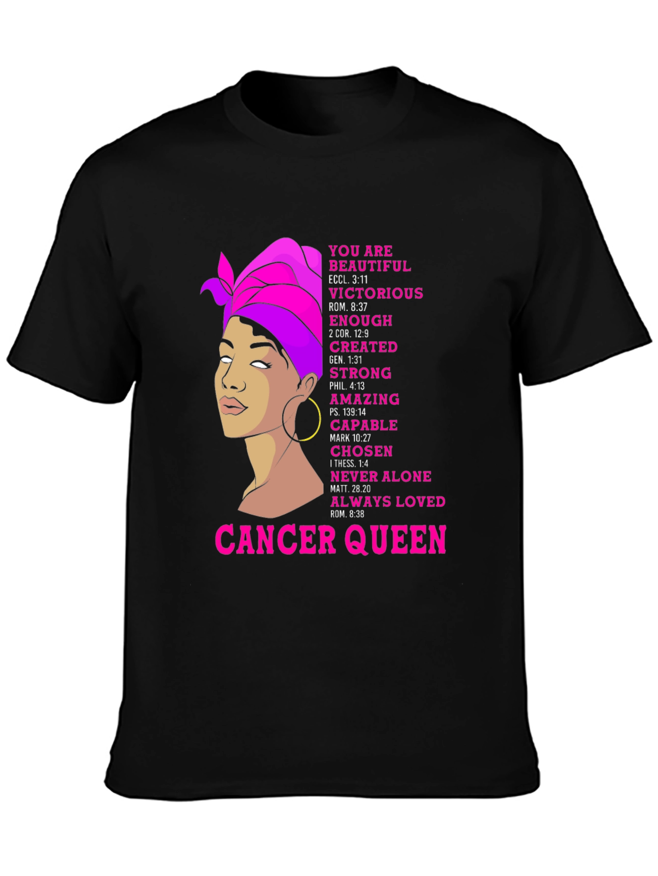Cancer Queen T-Shirt - Empowering Zodiac Tee