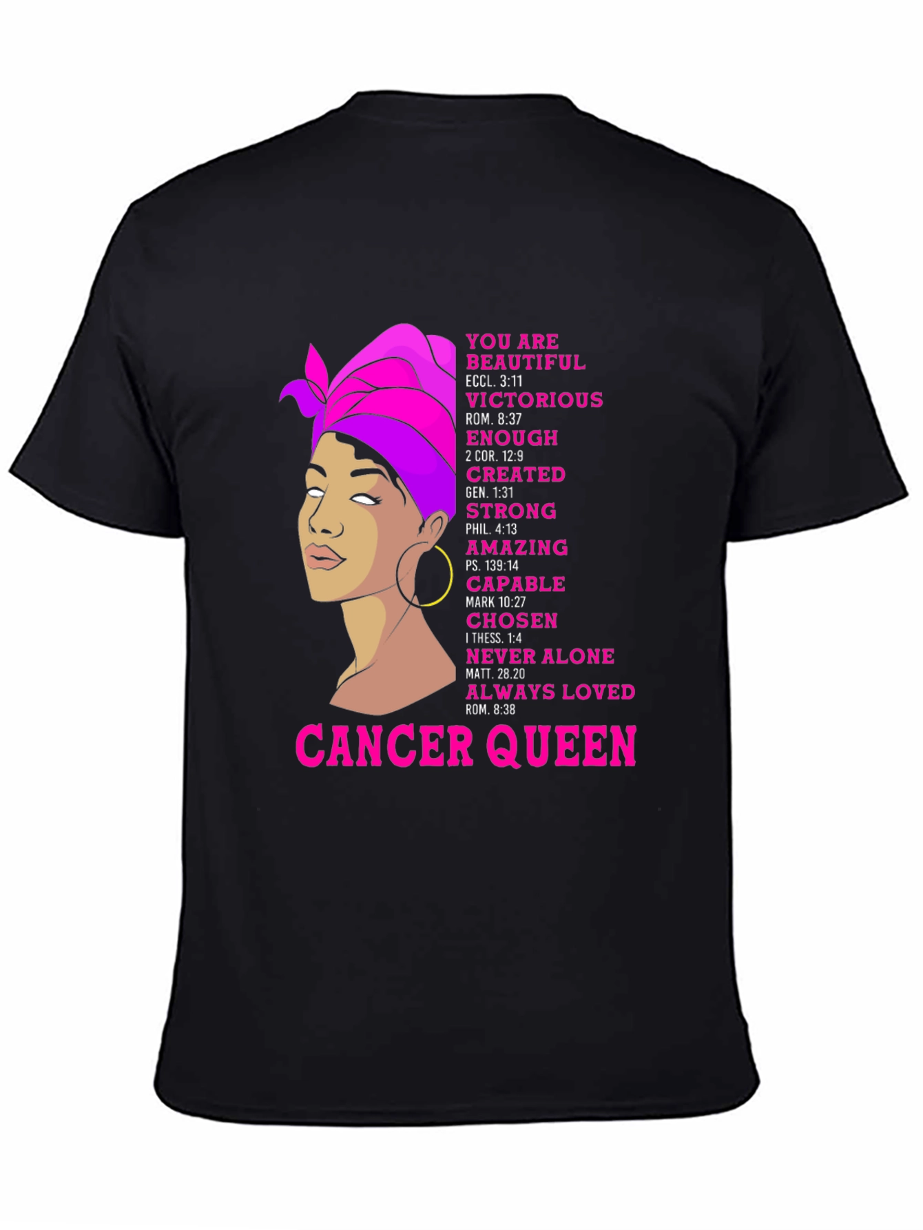Cancer Queen T-Shirt - Empowering Zodiac Tee