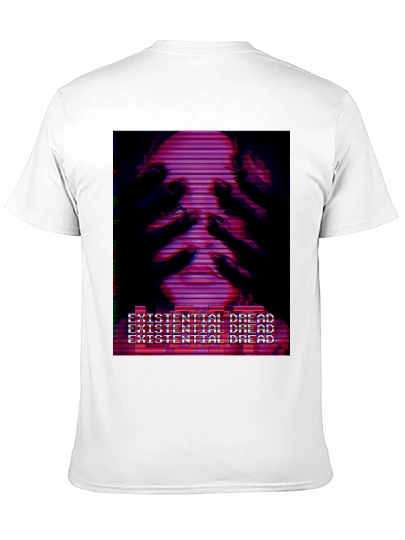Existential Dread T-Shirt - Glitchcore Aesthetic