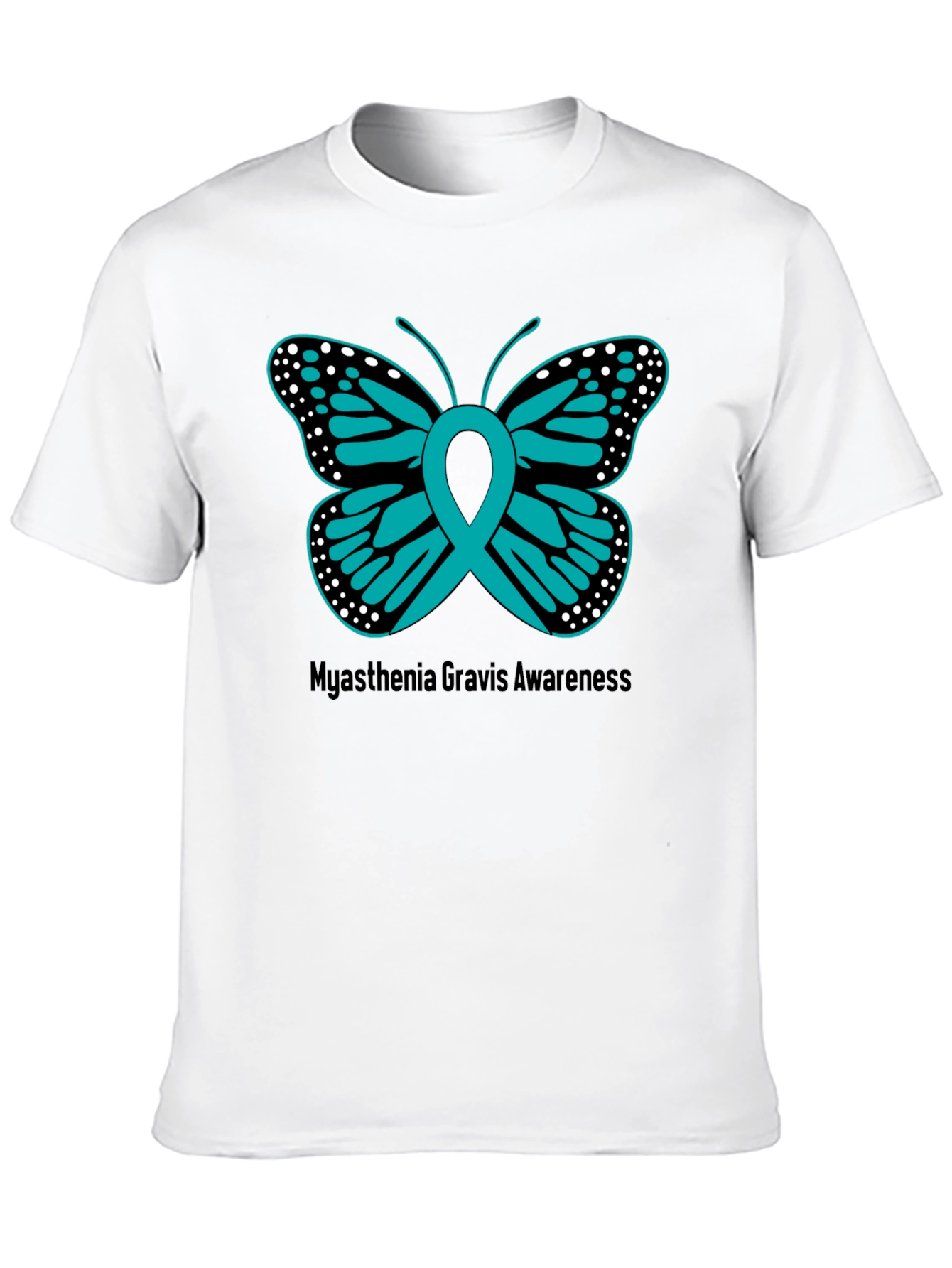 Myasthenia Gravis Awareness Butterfly T-Shirt