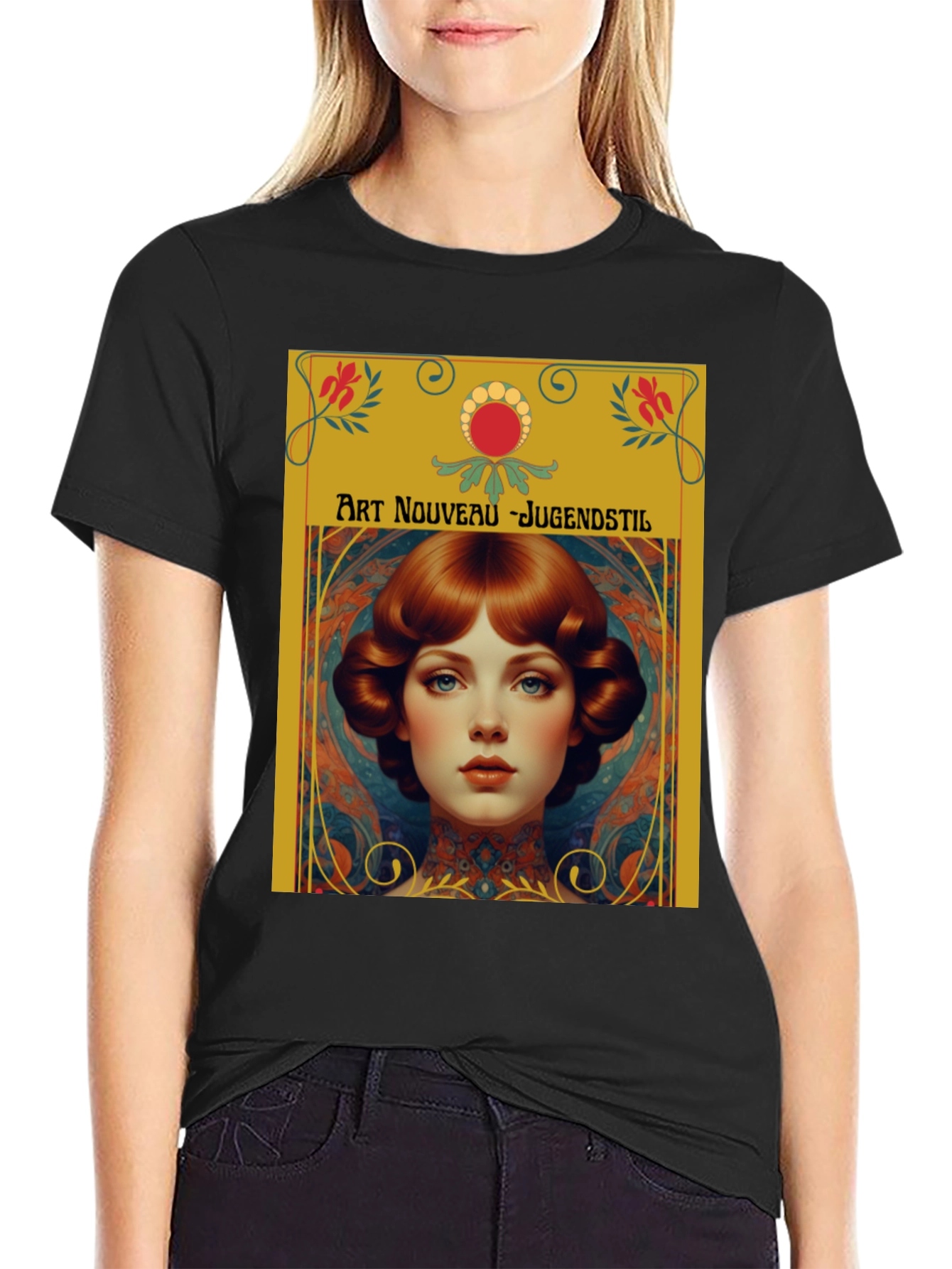 Art Nouveau Jugendstil T-Shirt