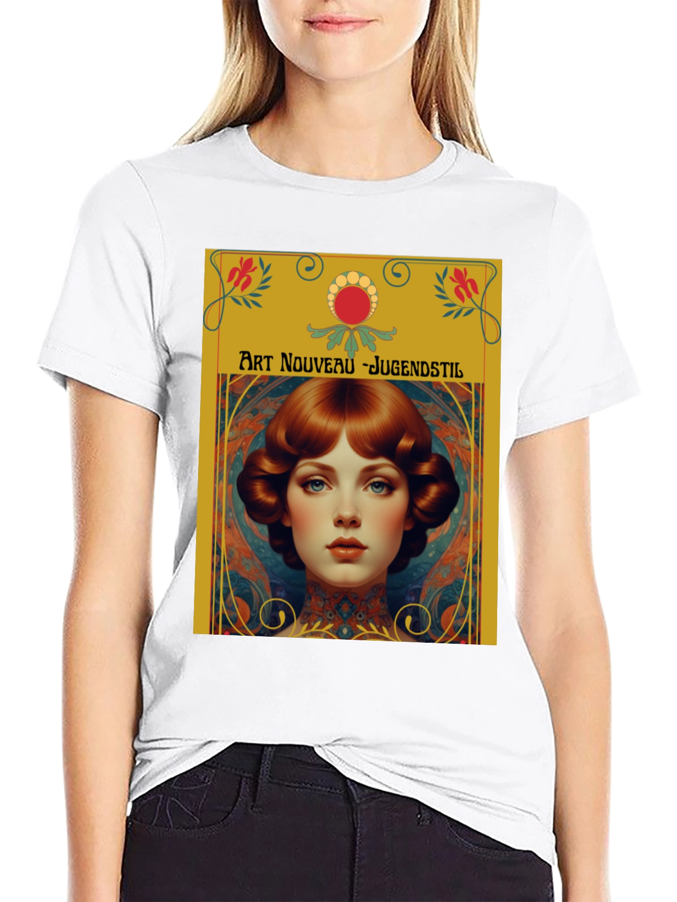 Art Nouveau Jugendstil T-Shirt