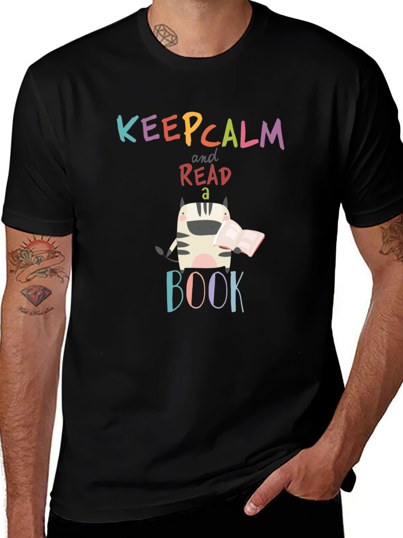 Keep Calm and Read a Book T-Shirt