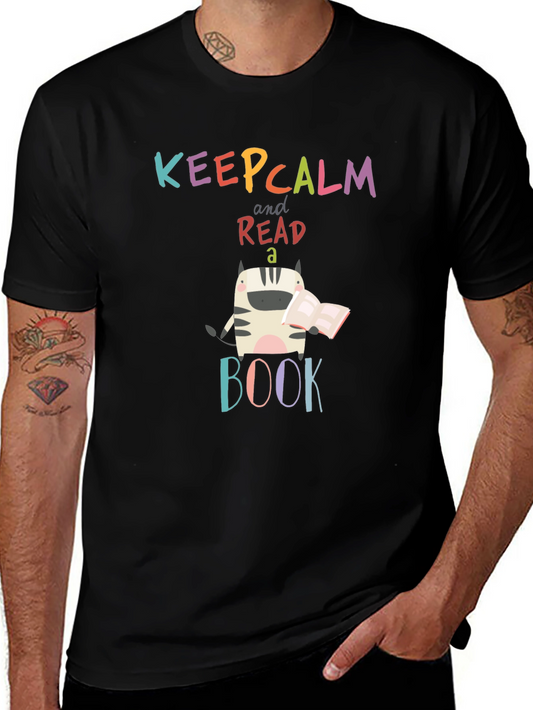Keep Calm and Read a Book T-Shirt