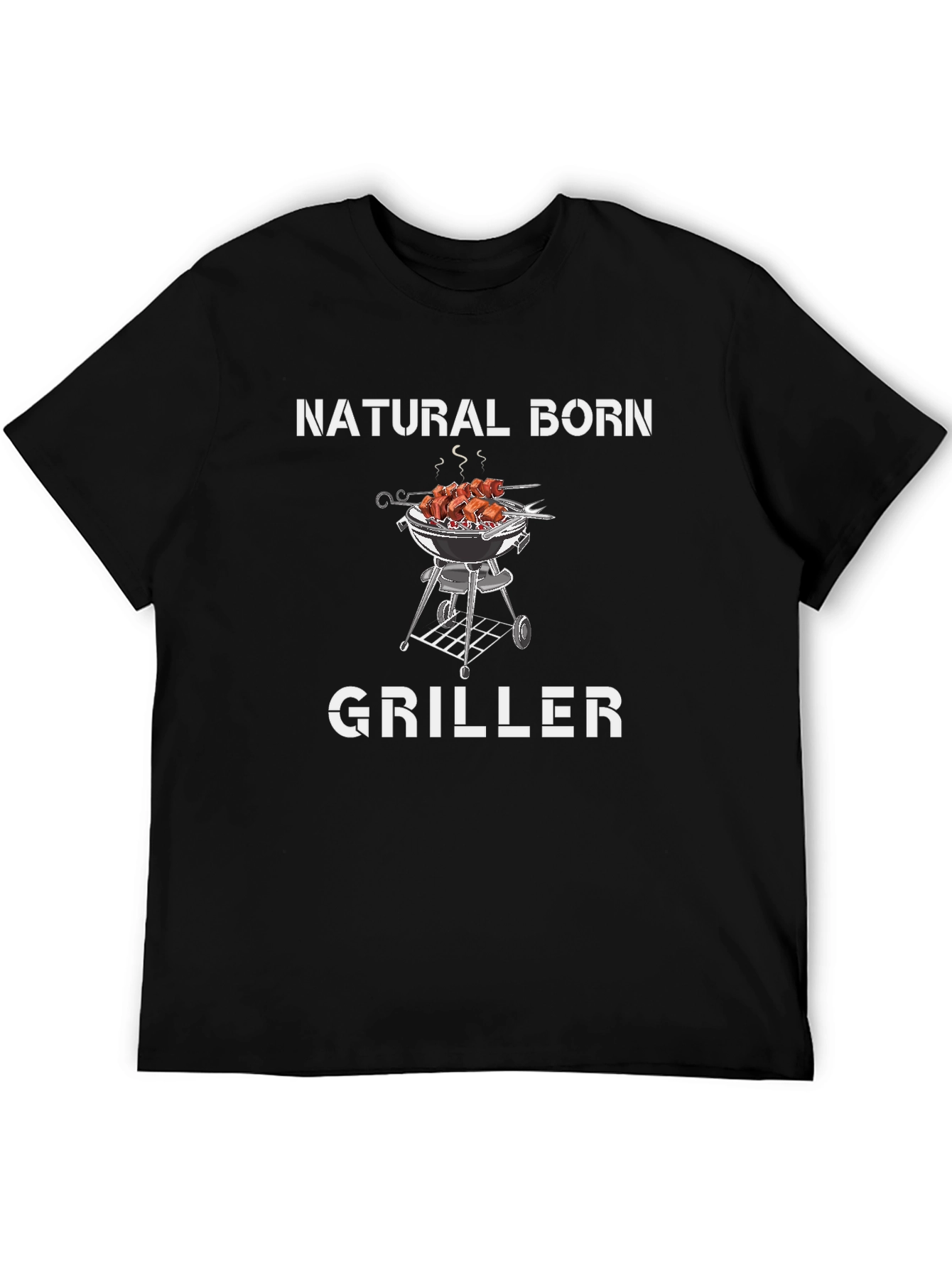 Natural Born Griller T-Shirt BBQ Meat