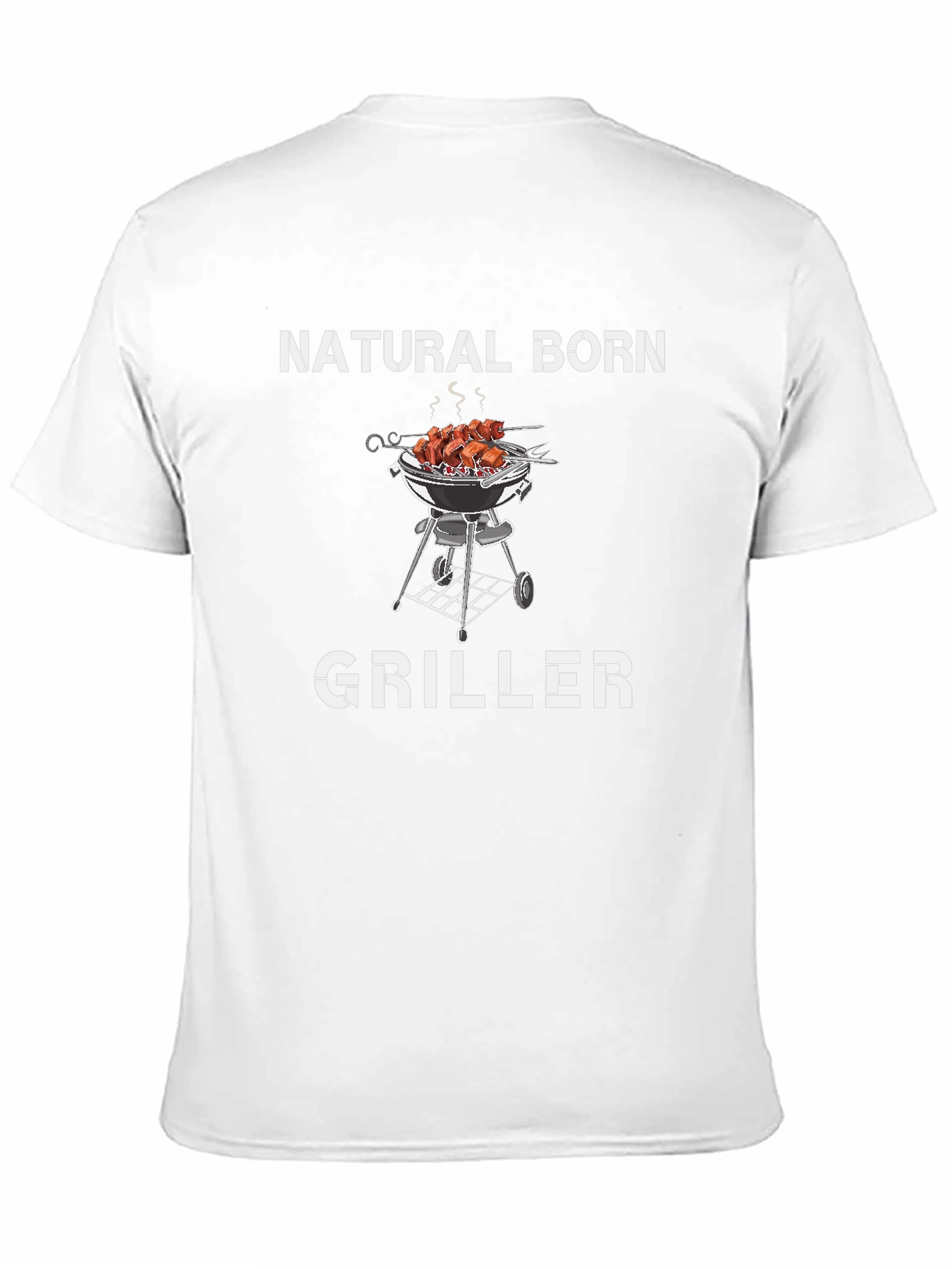 Natural Born Griller T-Shirt BBQ Meat