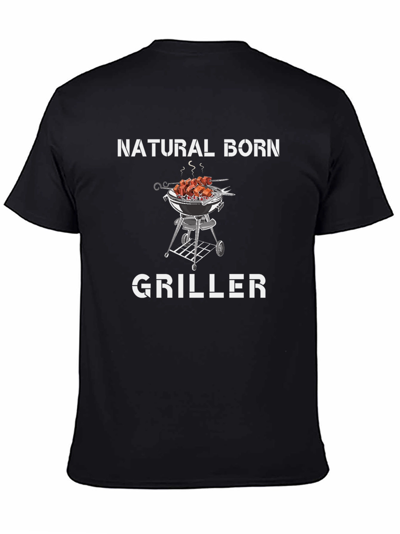 Natural Born Griller T-Shirt BBQ Meat