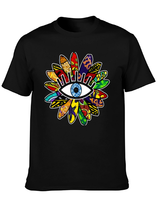 Eye Flower Graphic T-Shirt