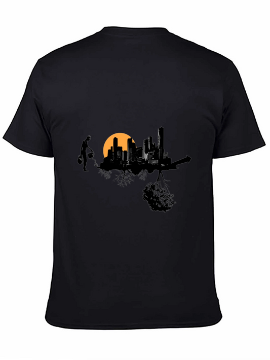 Urban Growth T-Shirt - Cityscape Design
