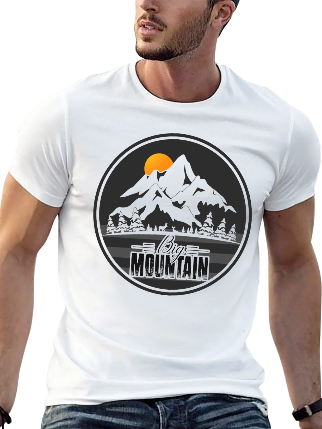 Mountain Graphic Tee - Adventure Awaits!