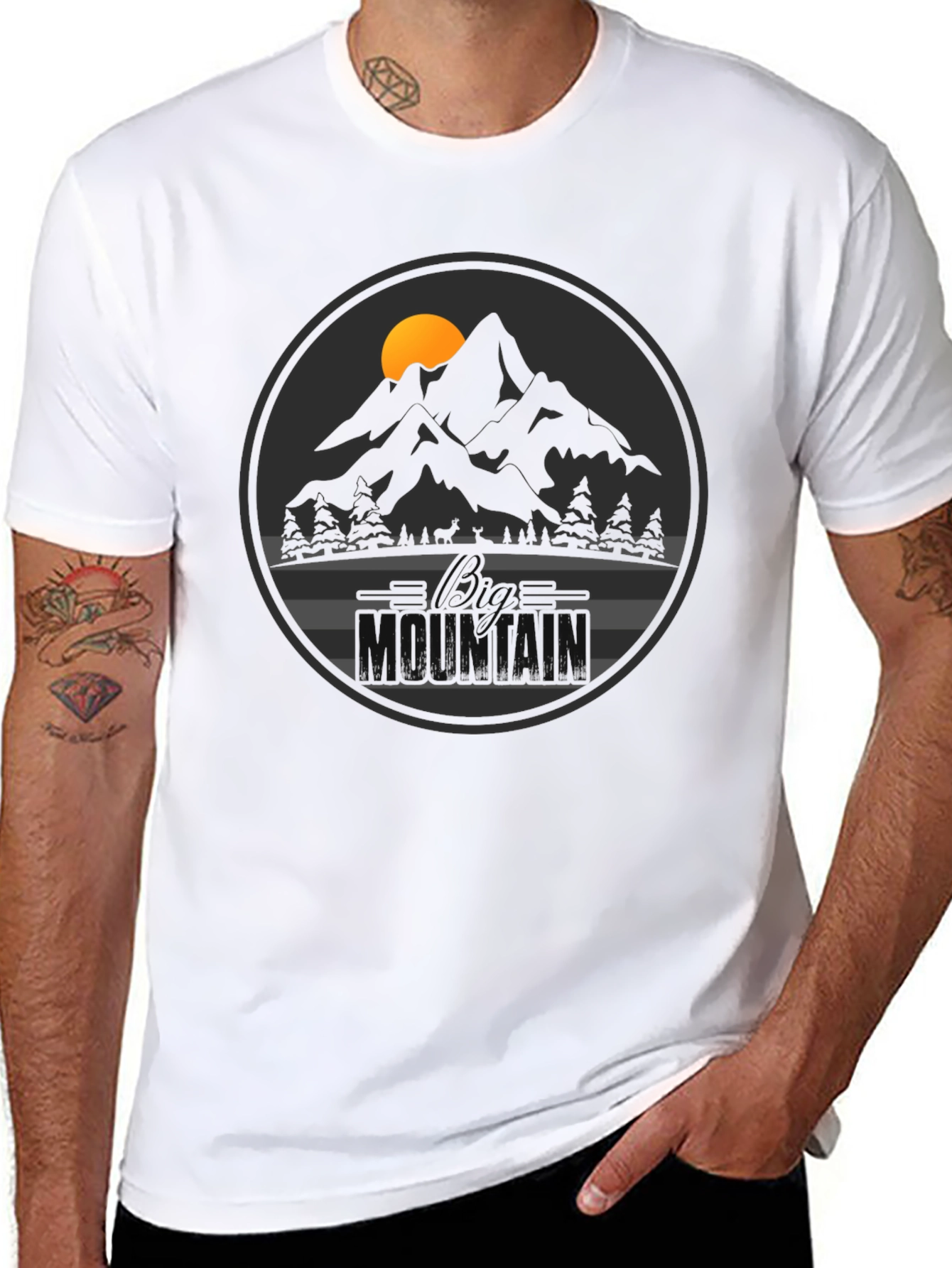 Mountain Graphic Tee - Adventure Awaits!