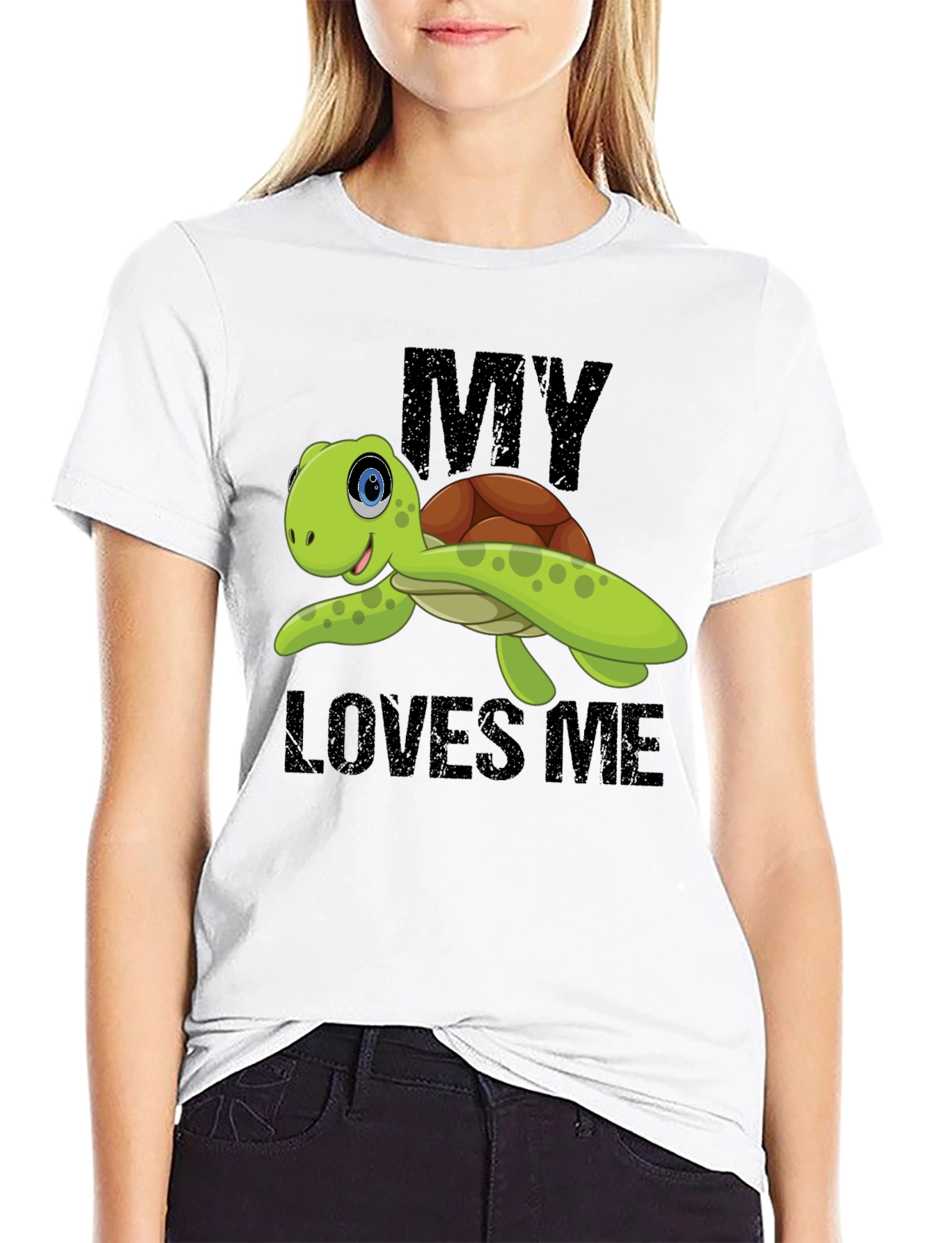 My Turtle Loves Me Graphic T-Shirt