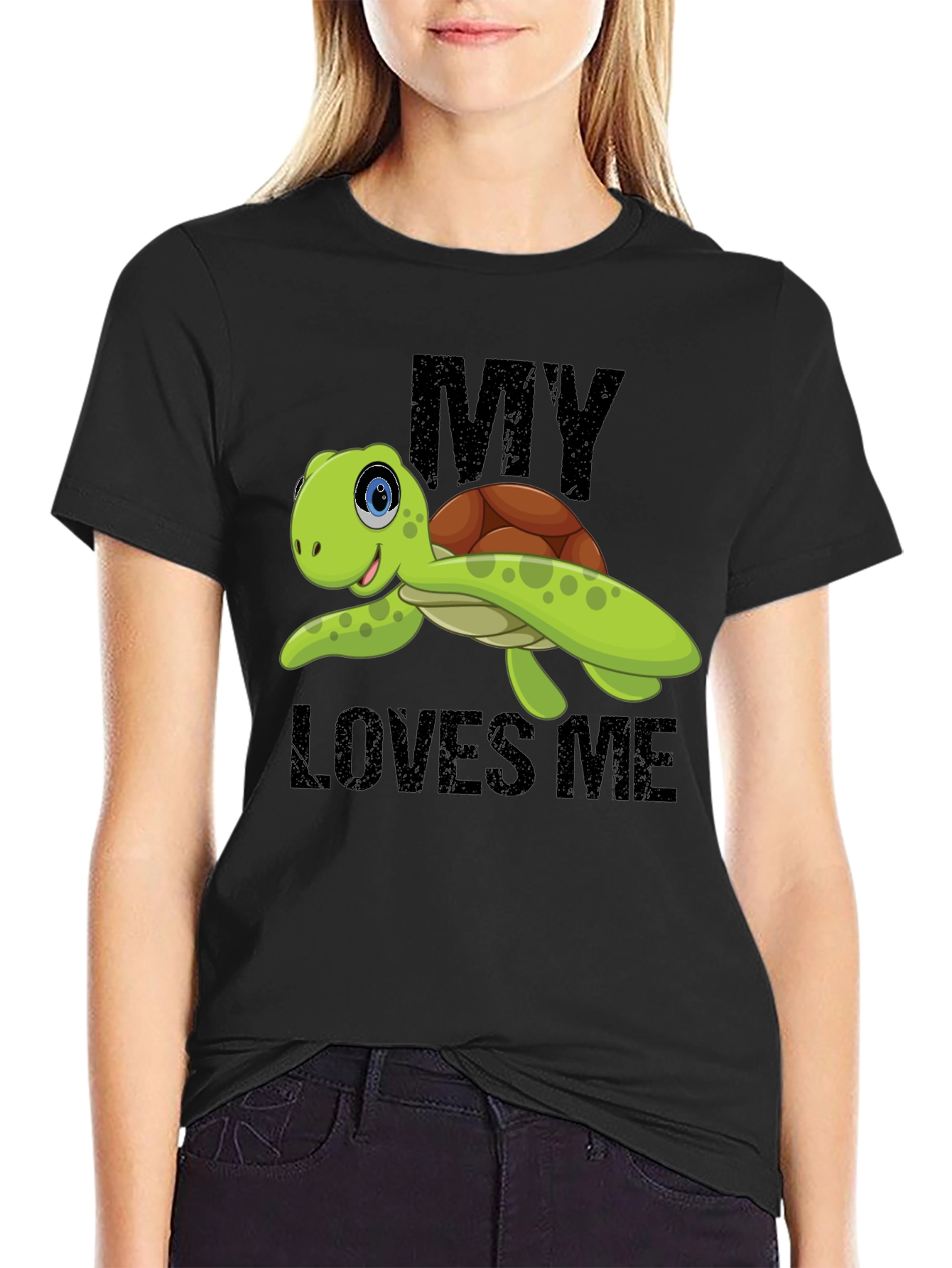 My Turtle Loves Me Graphic T-Shirt