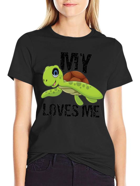 My Turtle Loves Me Graphic T-Shirt