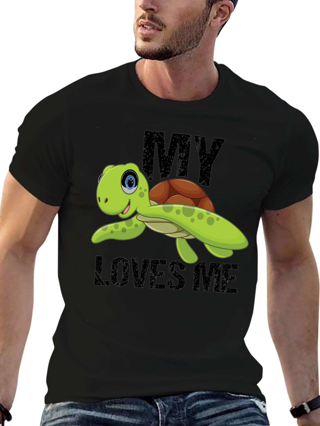 My Turtle Loves Me Graphic T-Shirt