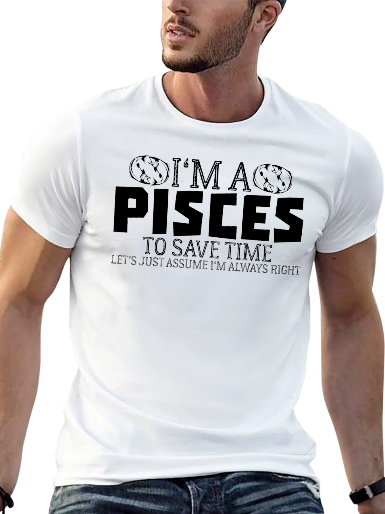 Im a Pisces T-Shirt Funny Zodiac Sign Tee