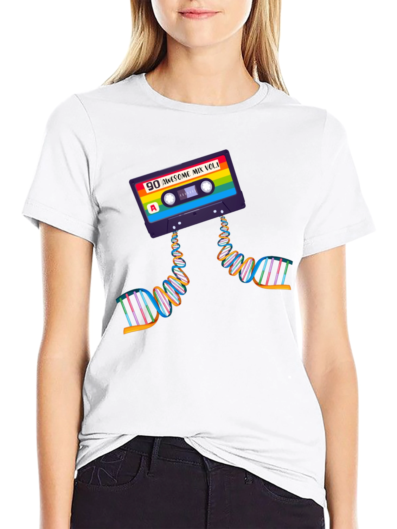 Retro 90s Awesome Mix Vol. 1 Graphic Tee