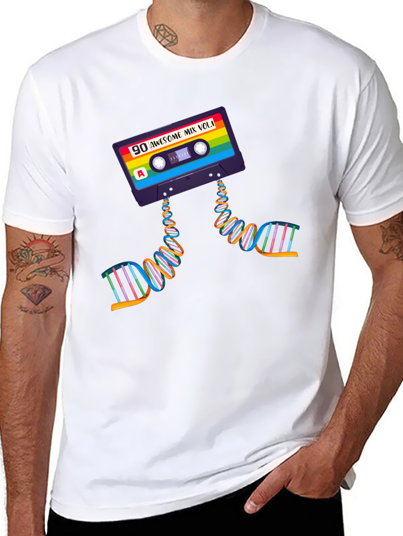 Retro 90s Awesome Mix Vol. 1 Graphic Tee