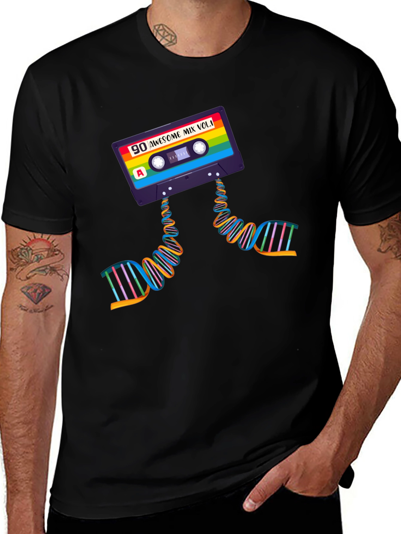 Retro 90s Awesome Mix Vol. 1 Graphic Tee