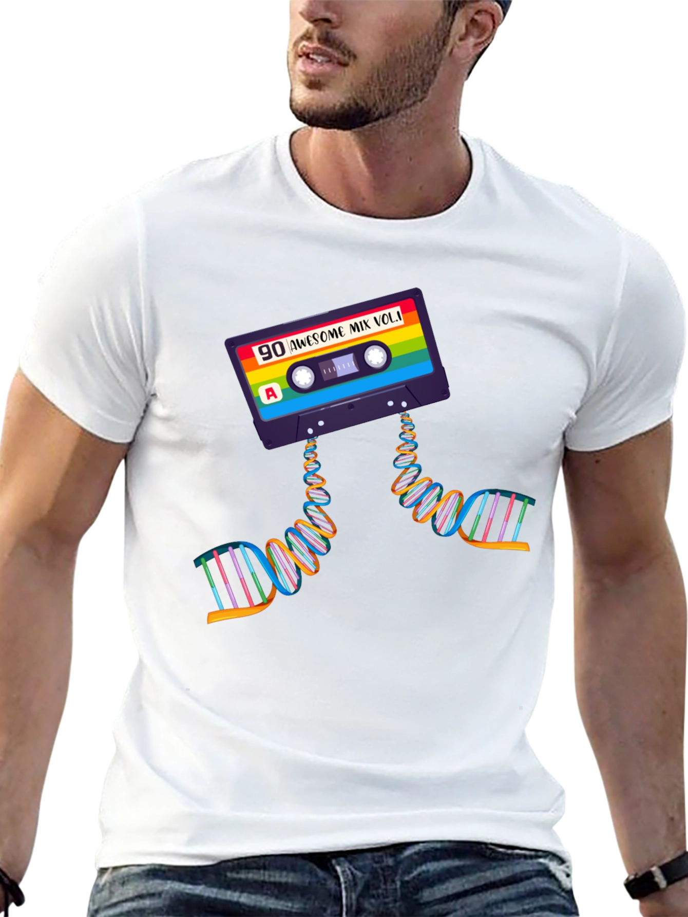 Retro 90s Awesome Mix Vol. 1 Graphic Tee