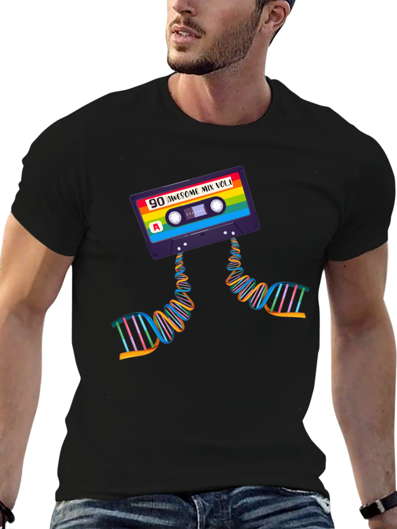 Retro 90s Awesome Mix Vol. 1 Graphic Tee