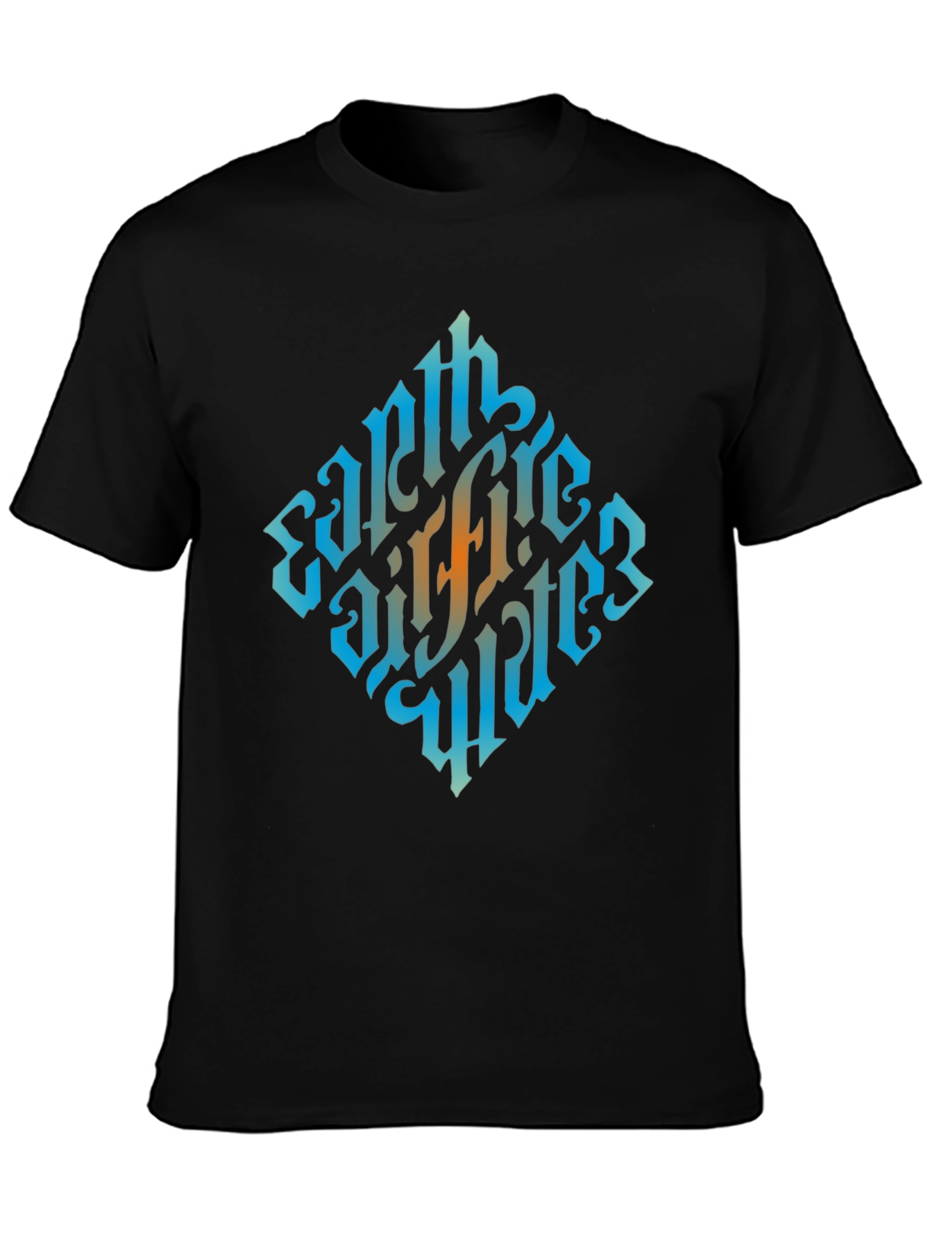 Earth Fire Air Water T-Shirt - Element Design