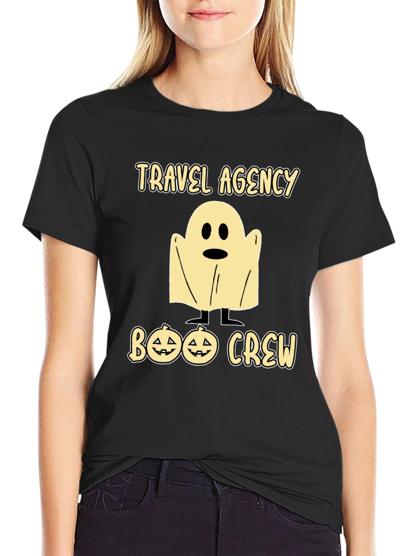 Travel Agency Boo Crew Halloween T-Shirt