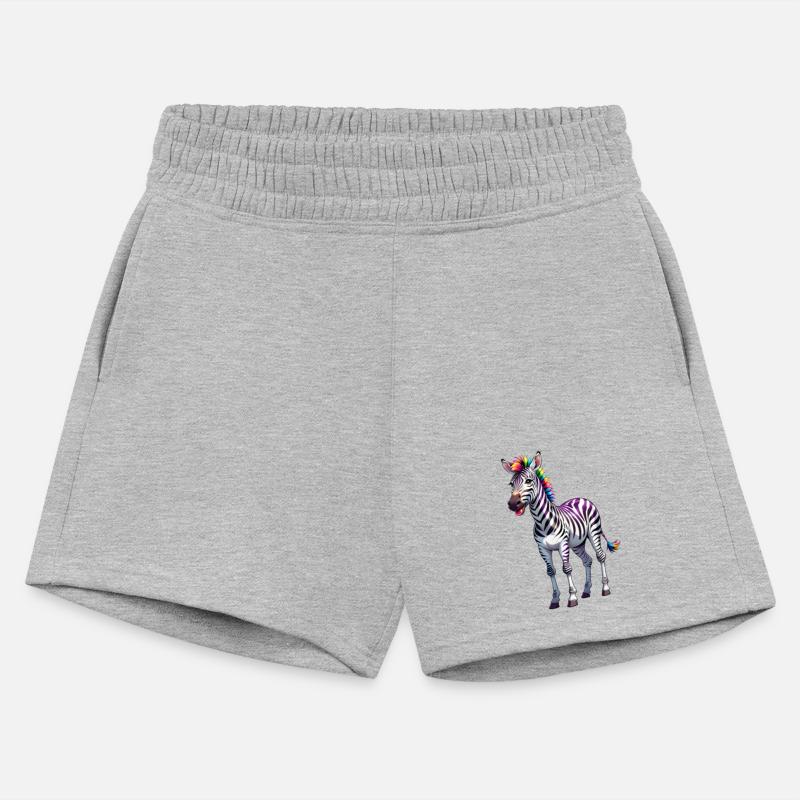 A Cartoonish Zebra in a Playful Pose