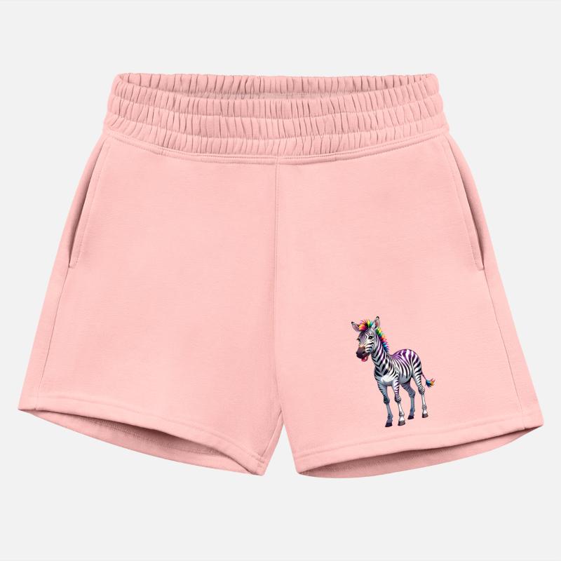 A Cartoonish Zebra in a Playful Pose