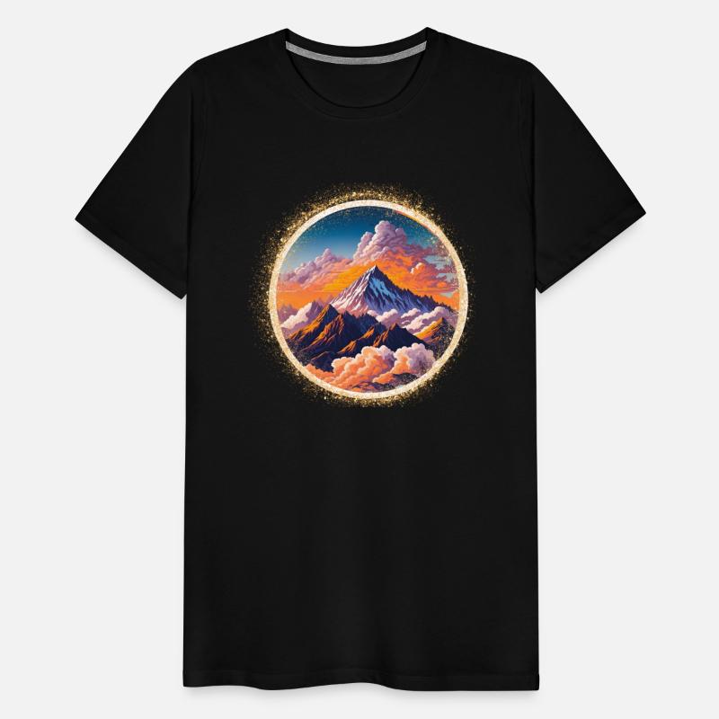 A landscape mountain design