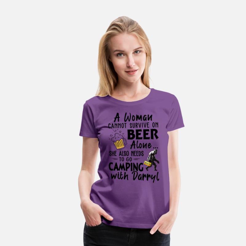 A Woman Cannot Survive On Beer Alone