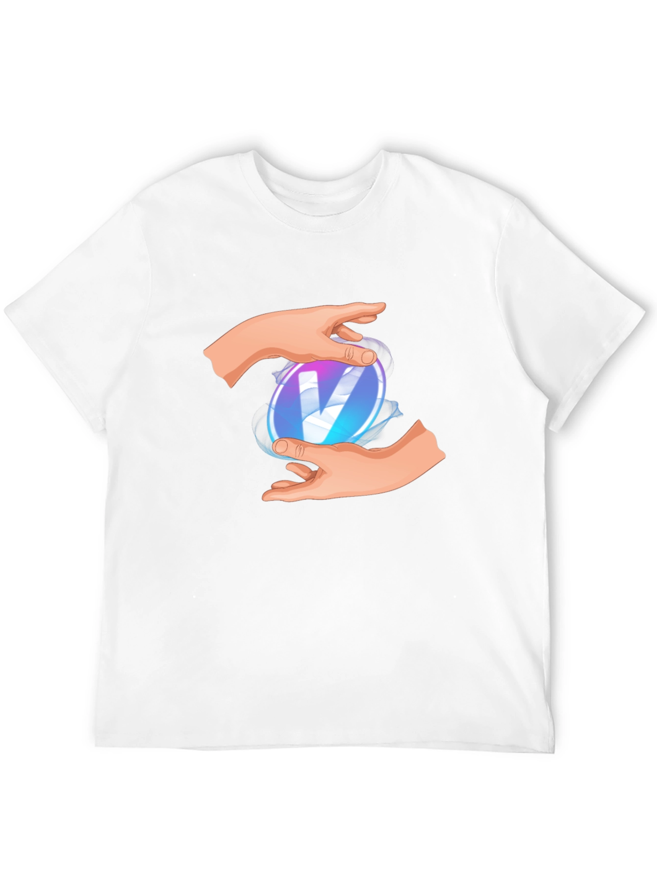 Mystic V Black Tee