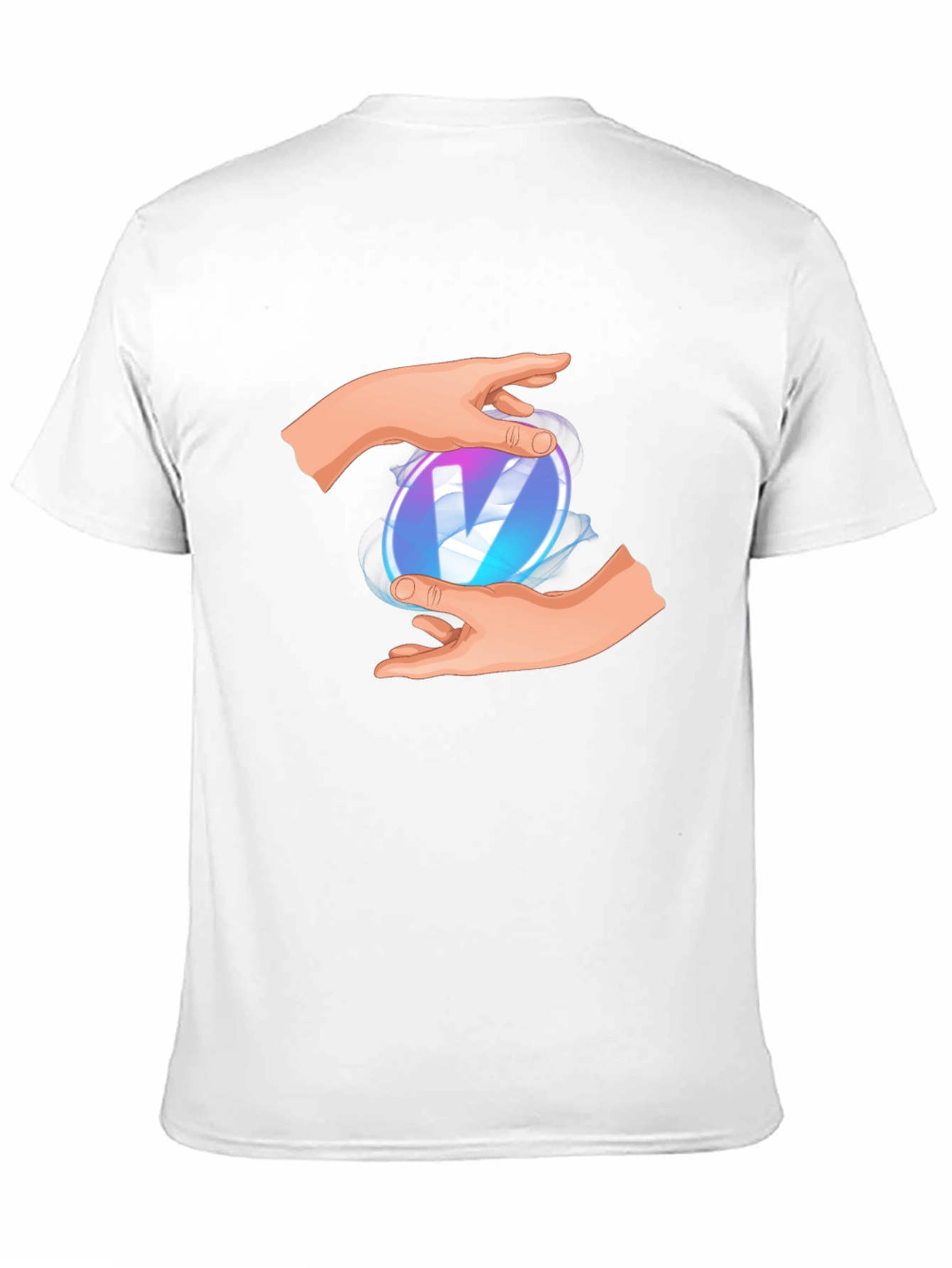 Mystic V Black Tee