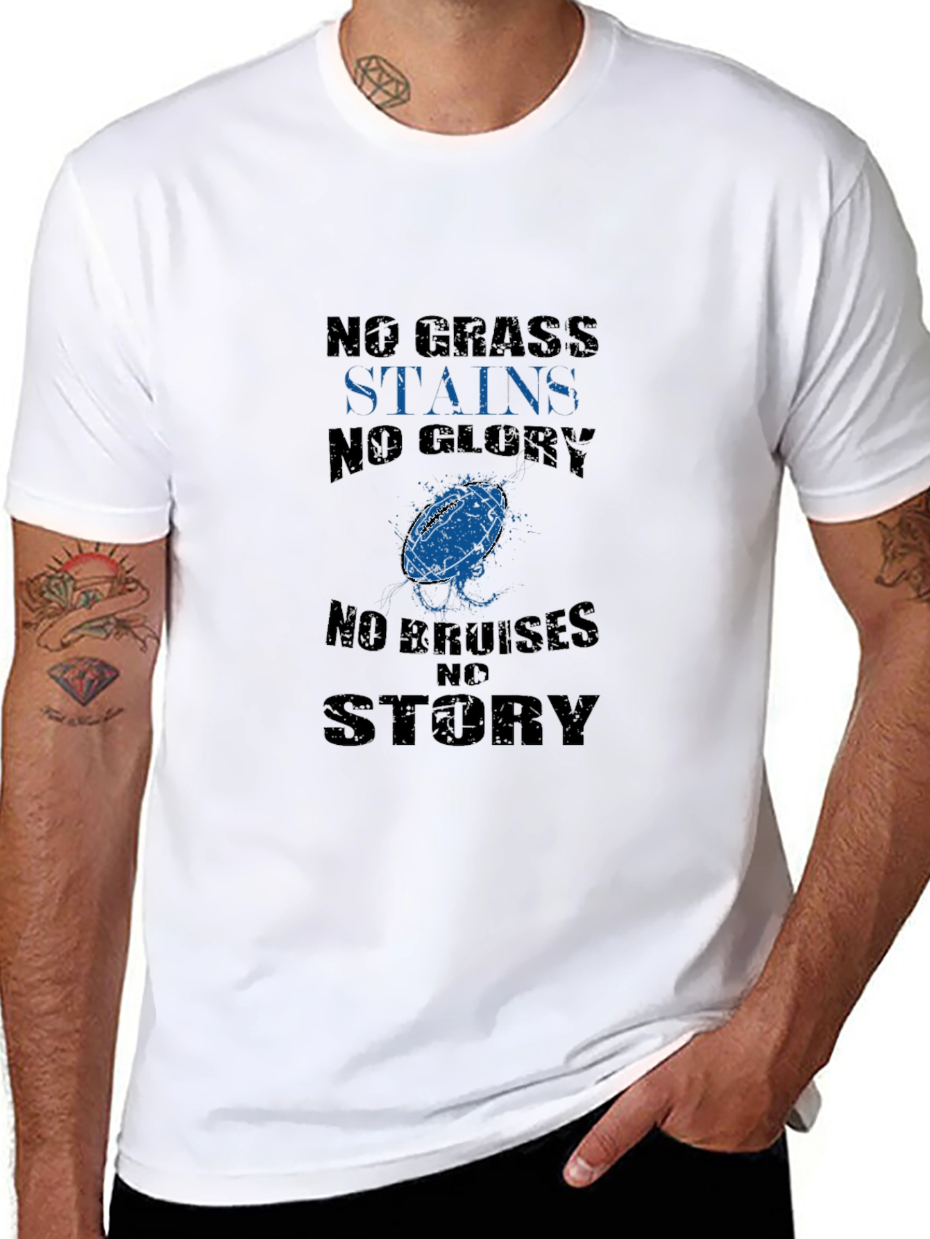 No Grass Stains No Glory T-Shirt