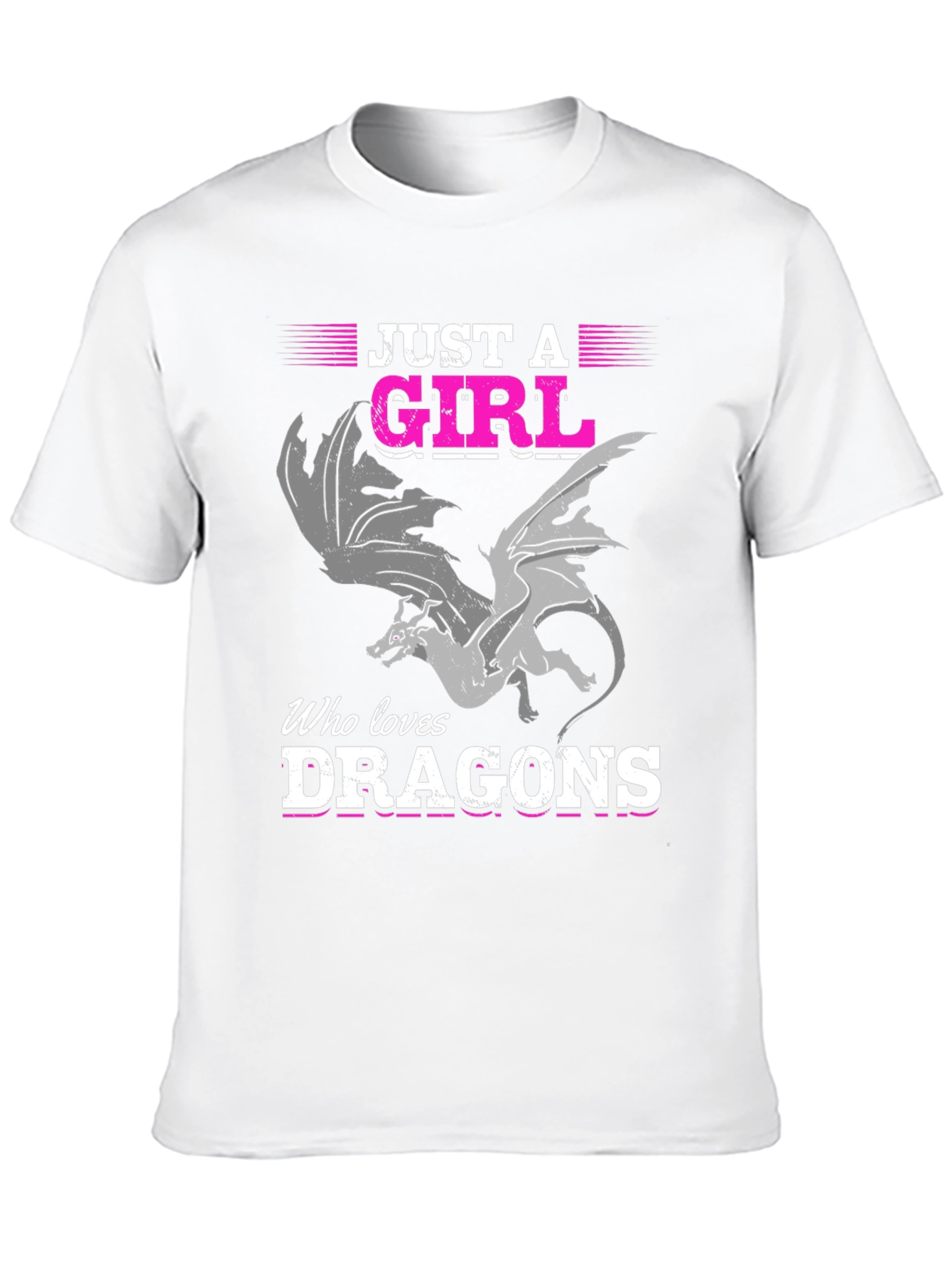 Just a Girl Who Loves Dragons T-Shirt