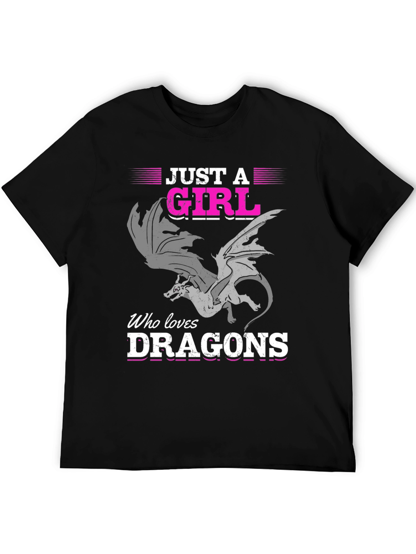 Just a Girl Who Loves Dragons T-Shirt