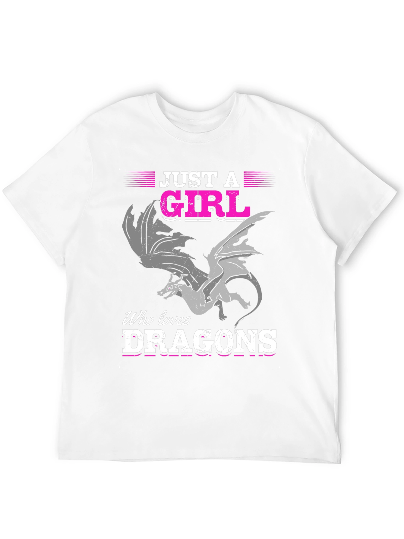 Just a Girl Who Loves Dragons T-Shirt
