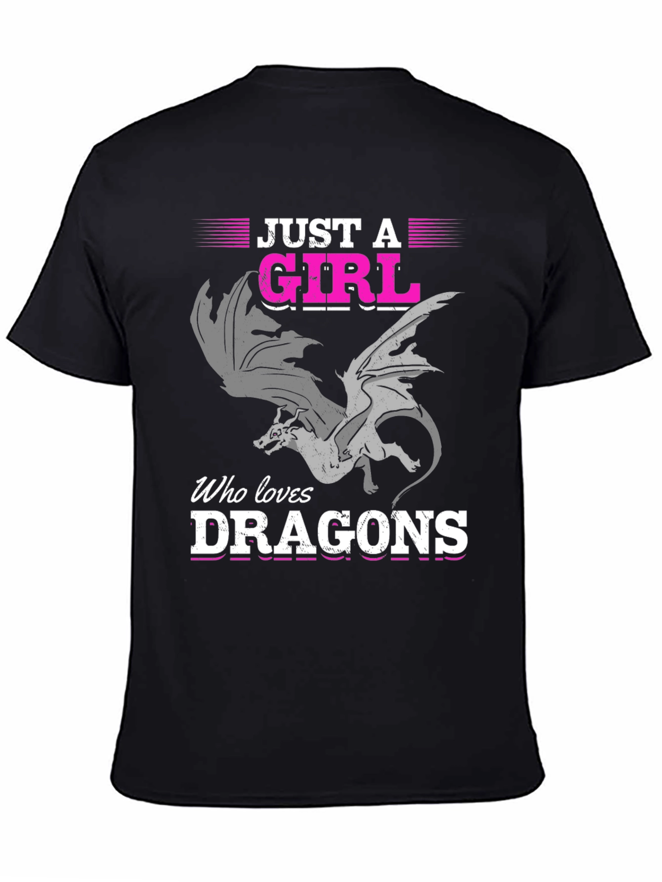 Just a Girl Who Loves Dragons T-Shirt