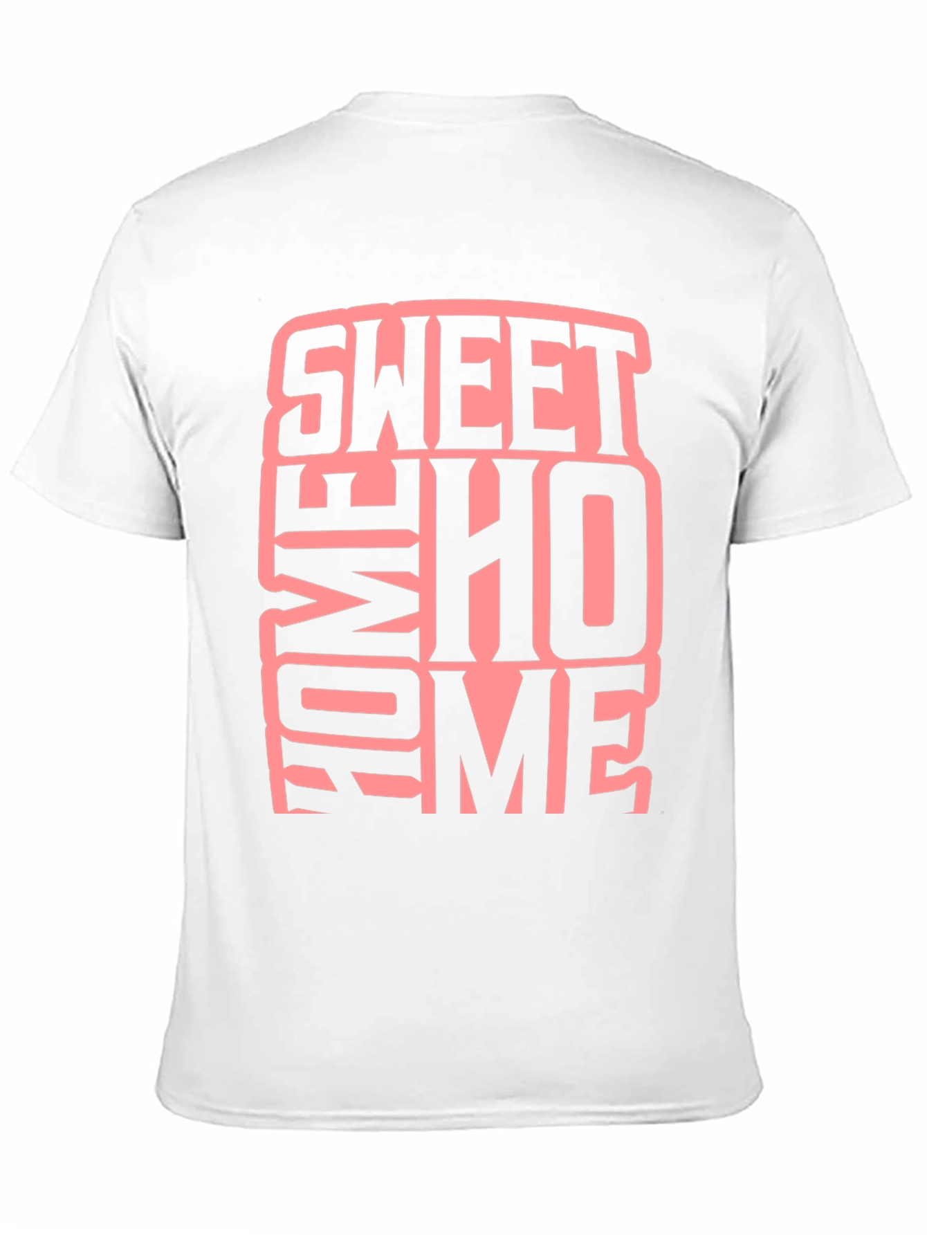Sweet Home Graphic Black T-Shirt