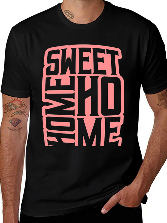 Sweet Home Graphic Black T-Shirt