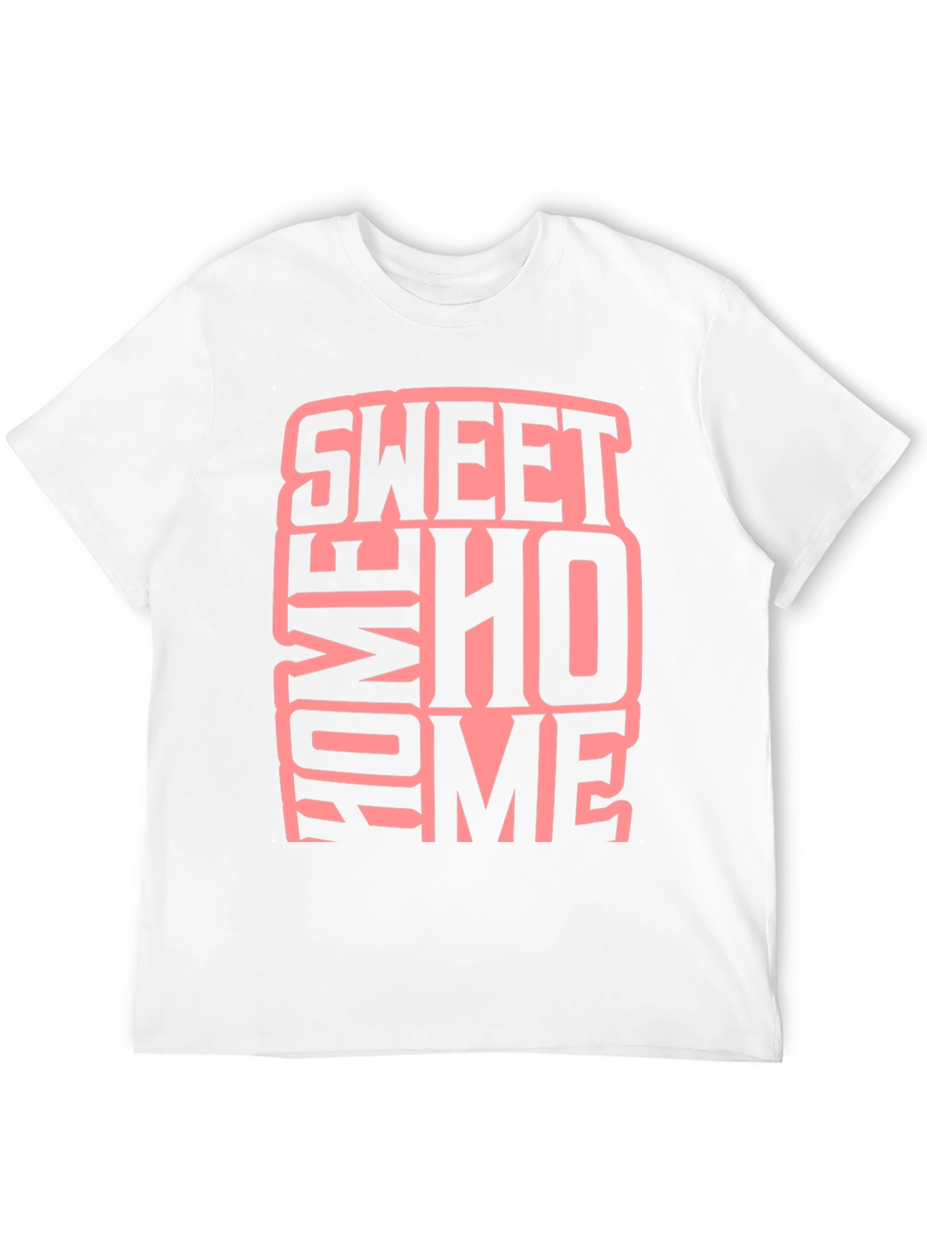 Sweet Home Graphic Black T-Shirt