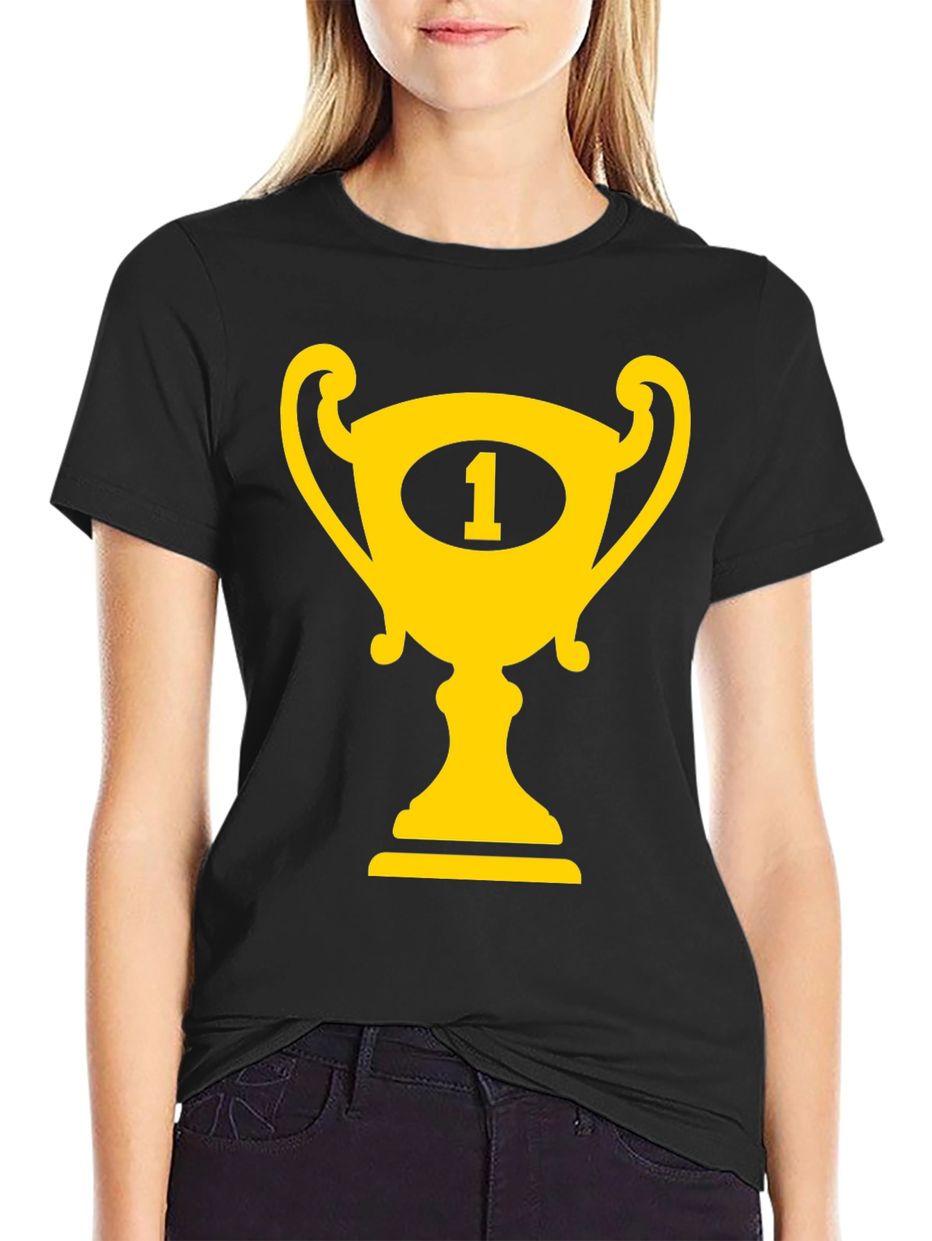 Champion T-Shirt - Number One Trophy Graphic