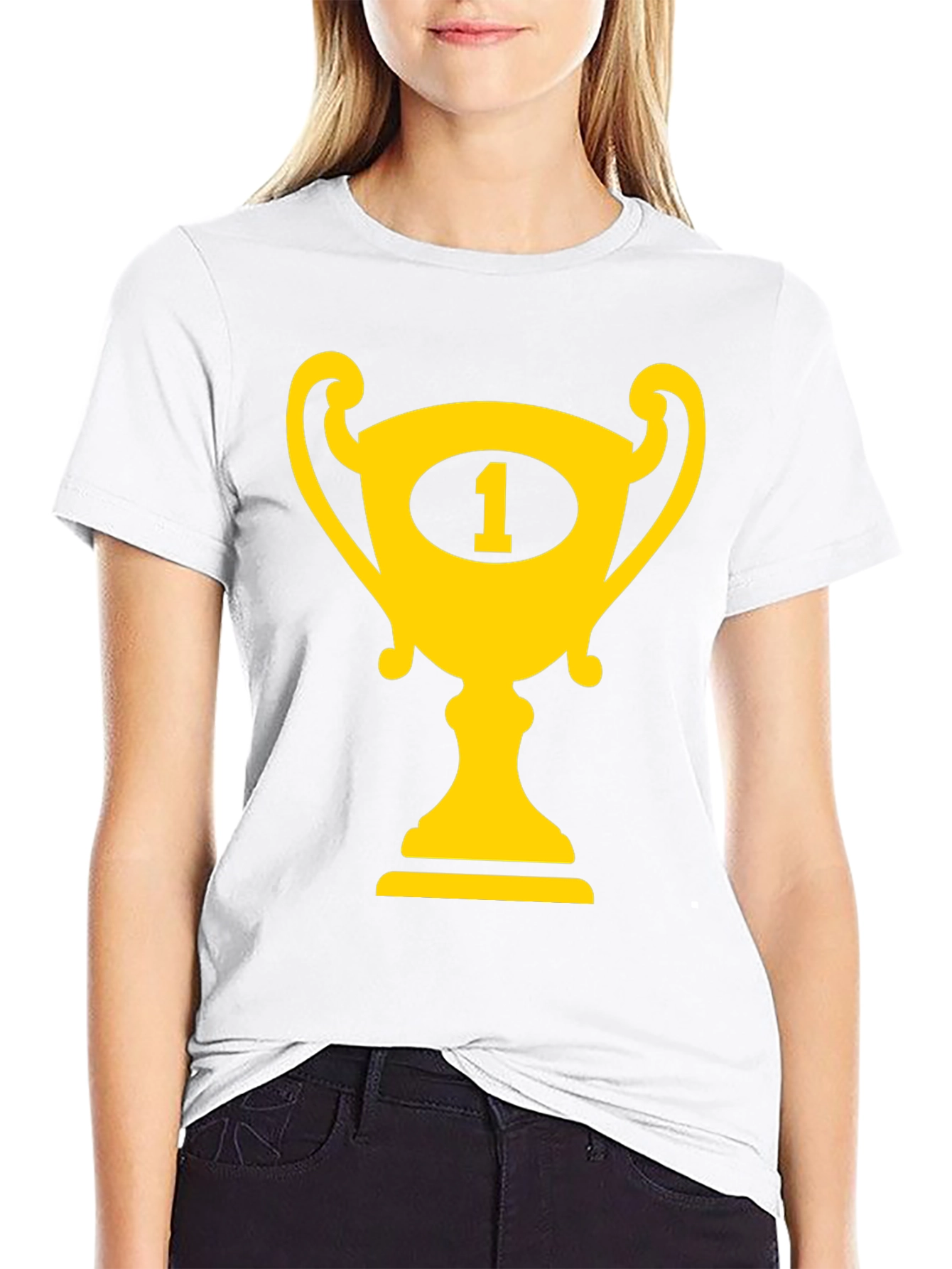 Champion T-Shirt - Number One Trophy Graphic