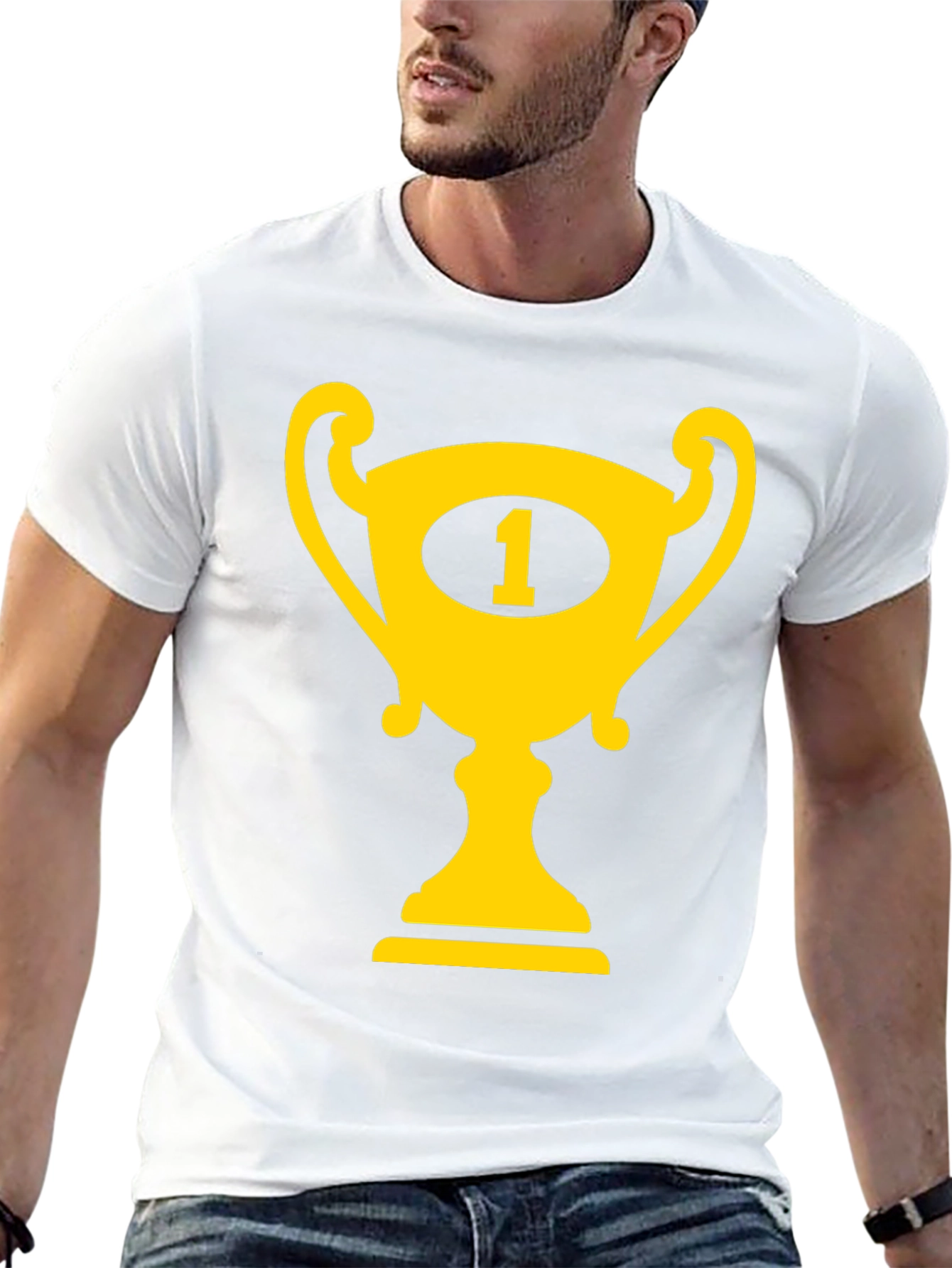 Champion T-Shirt - Number One Trophy Graphic