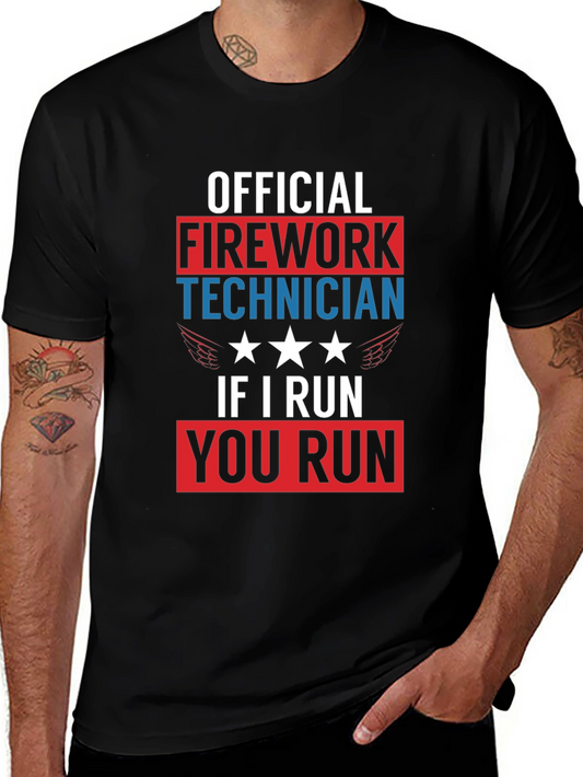 Official Firework Technician T-Shirt