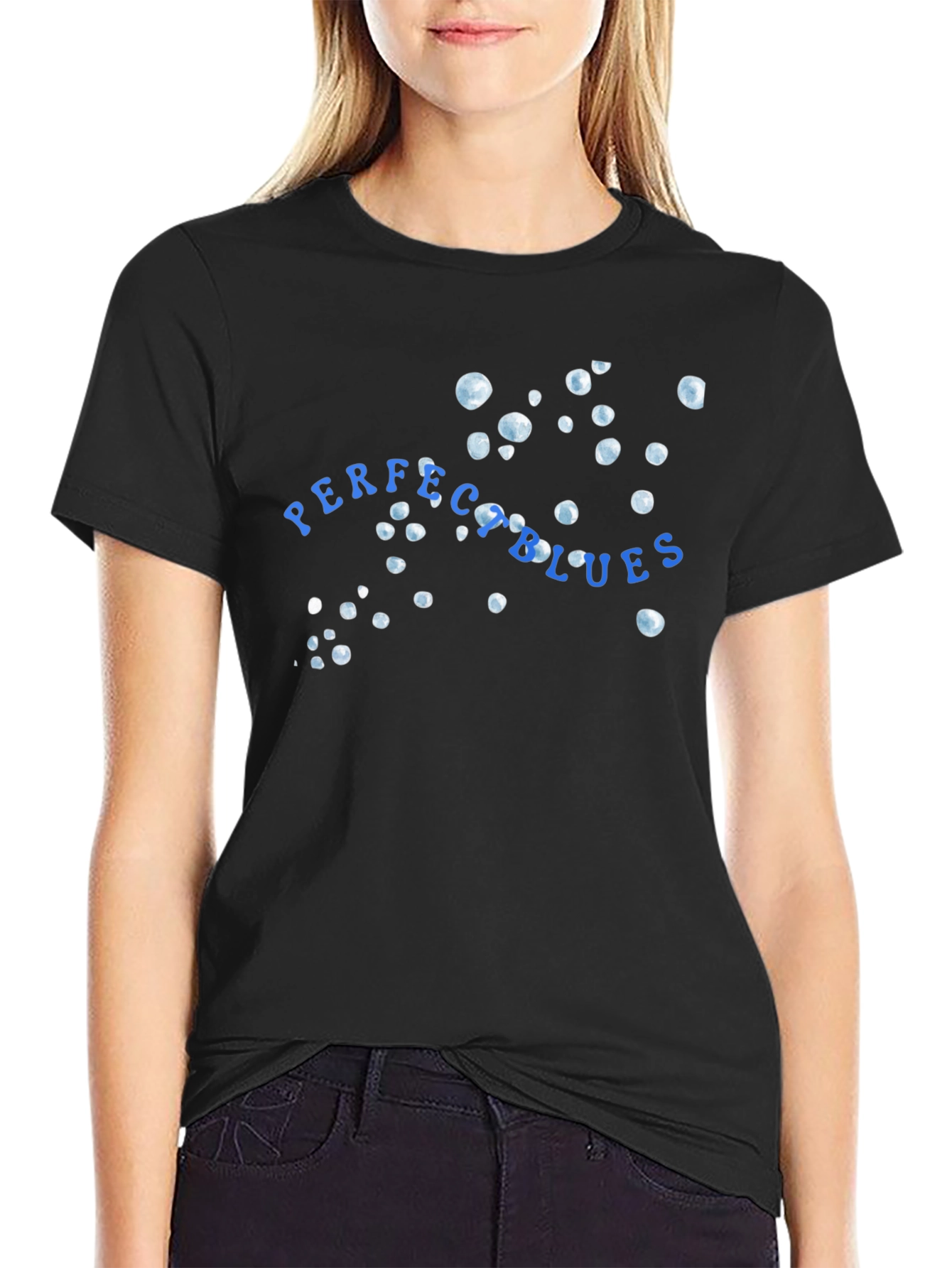 Perfect Blues Black T-Shirt - Casual & Stylish