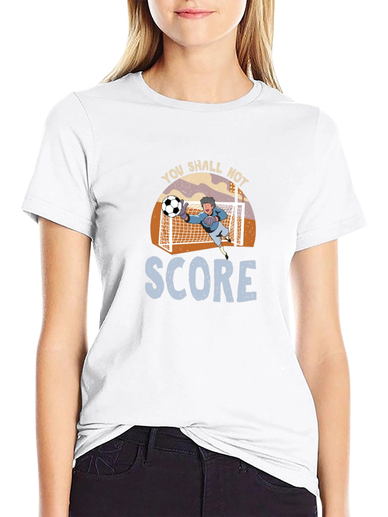 You Shall Not Score Graphic T-Shirt