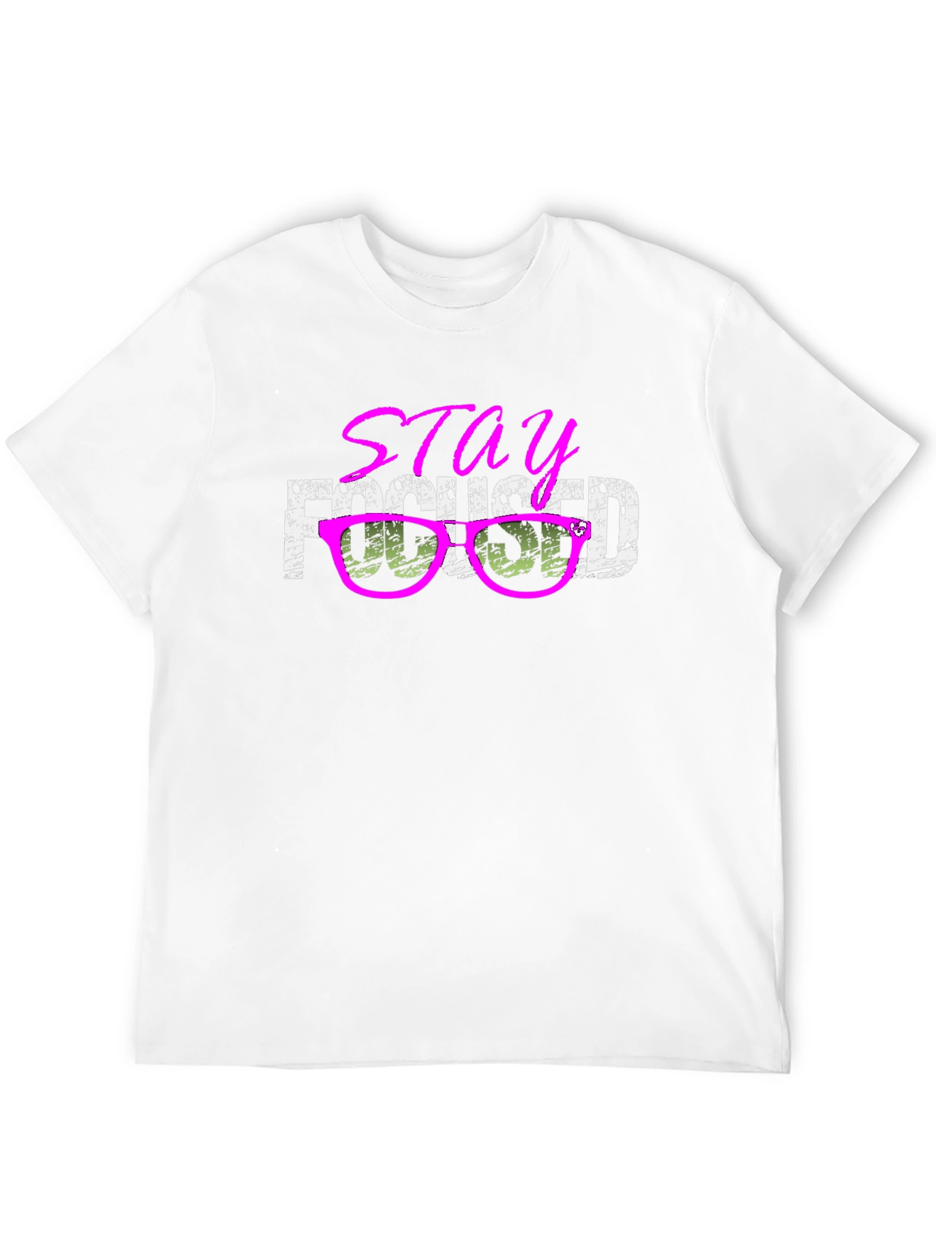 Stay Focused Graphic Tee - Casual Style