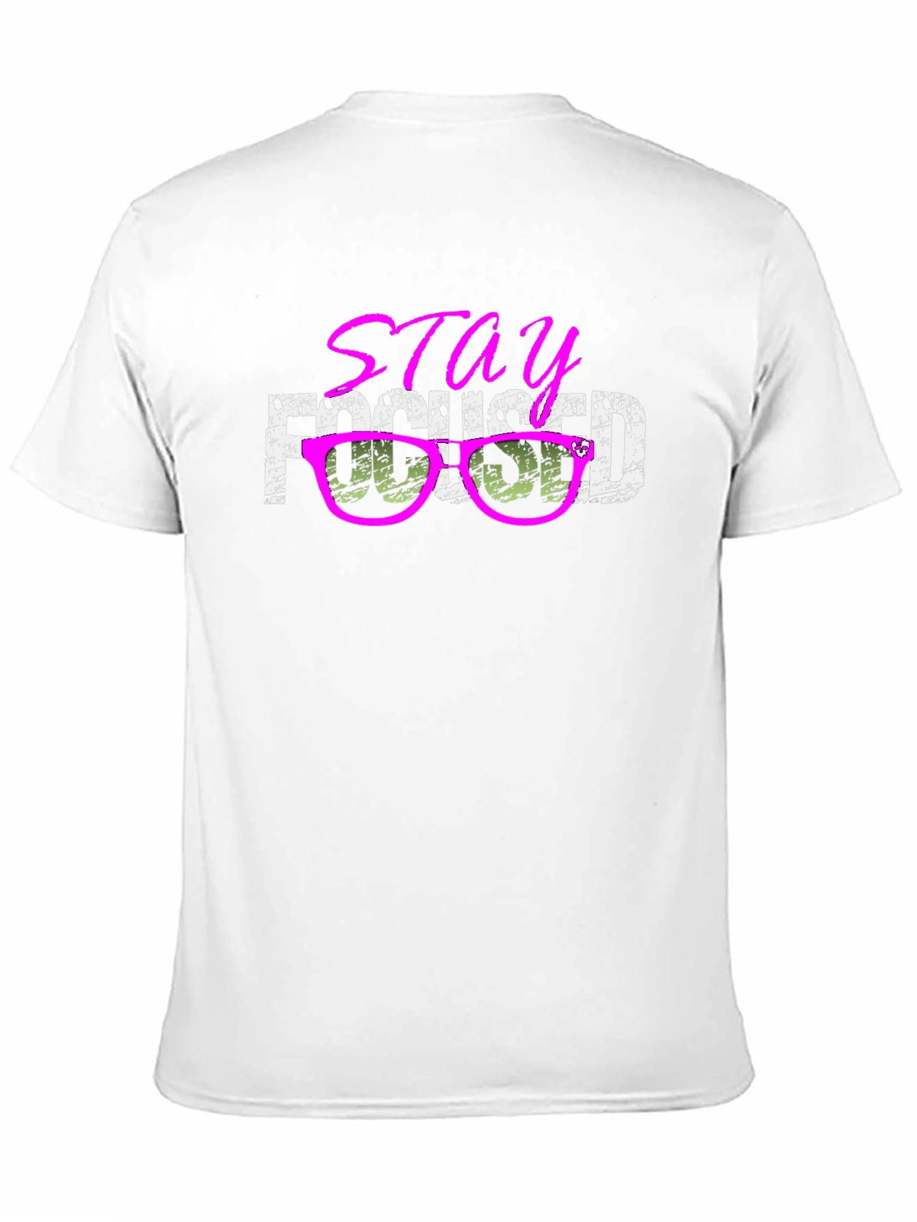 Stay Focused Graphic Tee - Casual Style