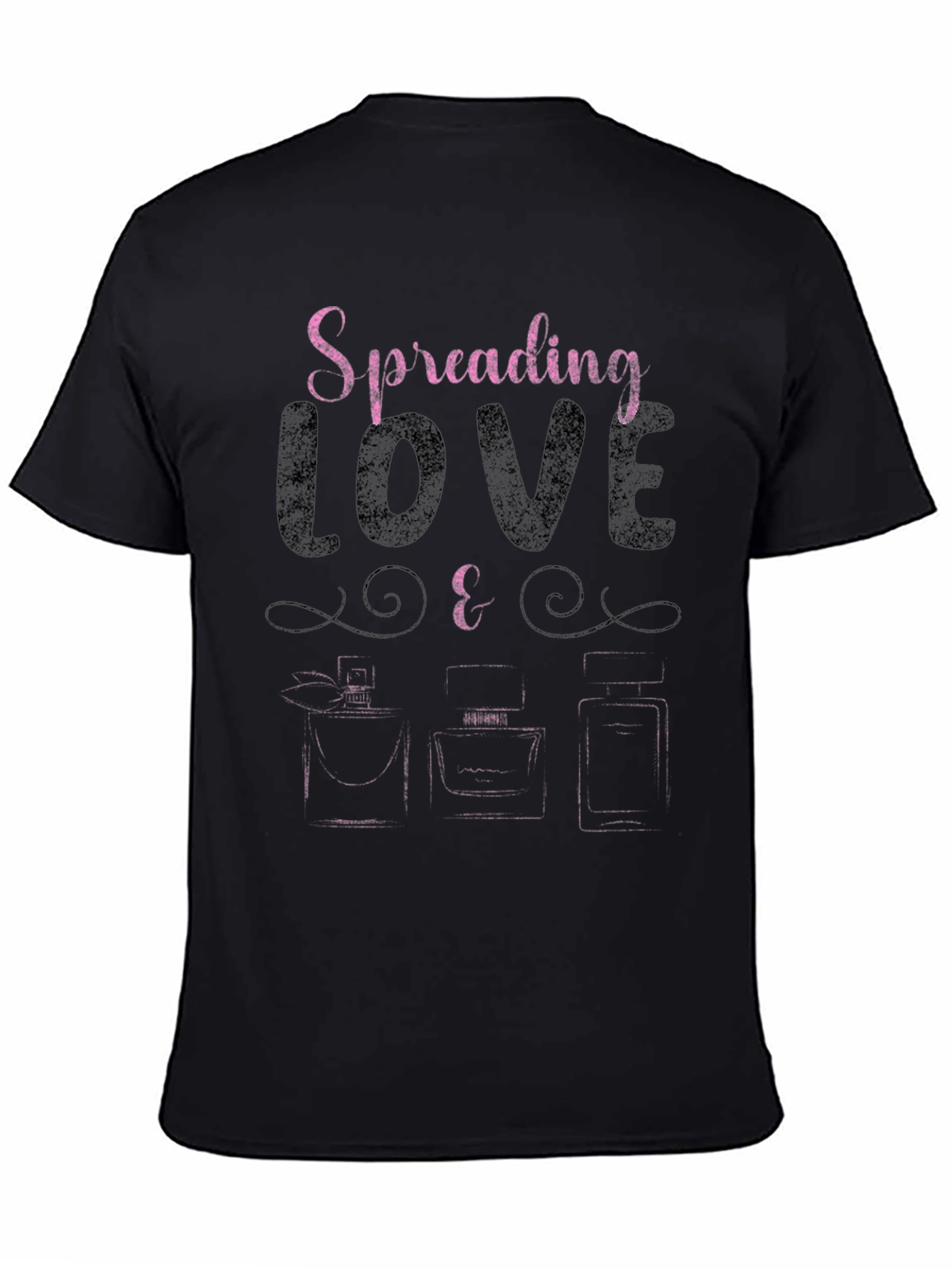 Spreading Love & Perfume Graphic Tee - Trendy